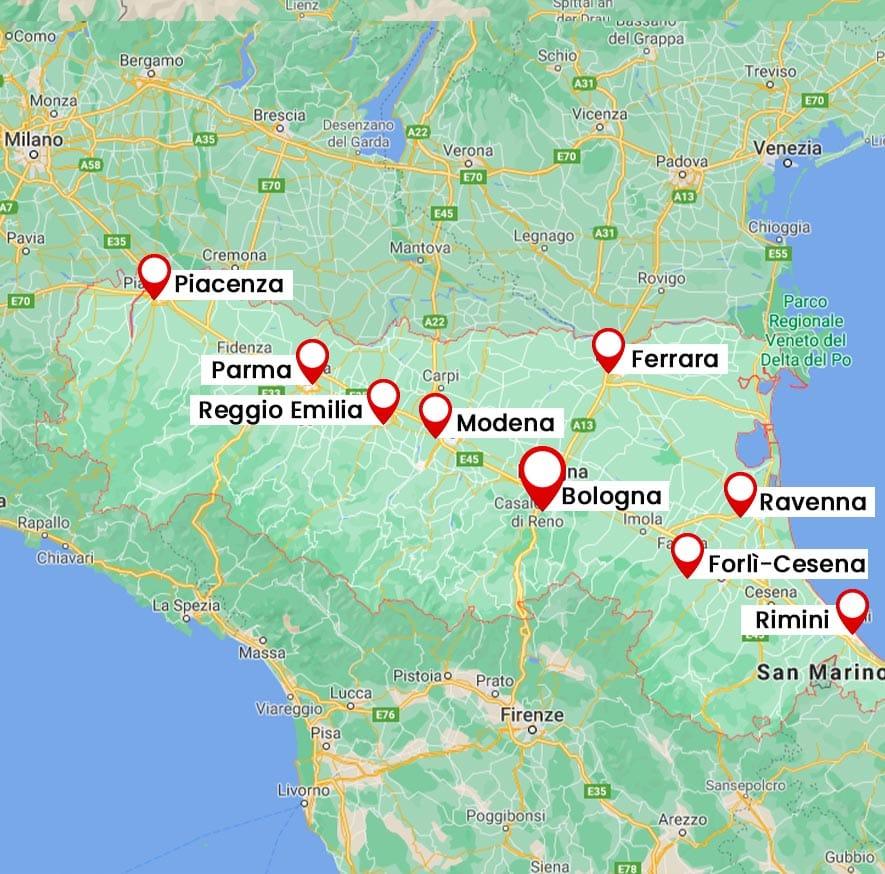 Belle vetrate scorrevoli emilia romagna