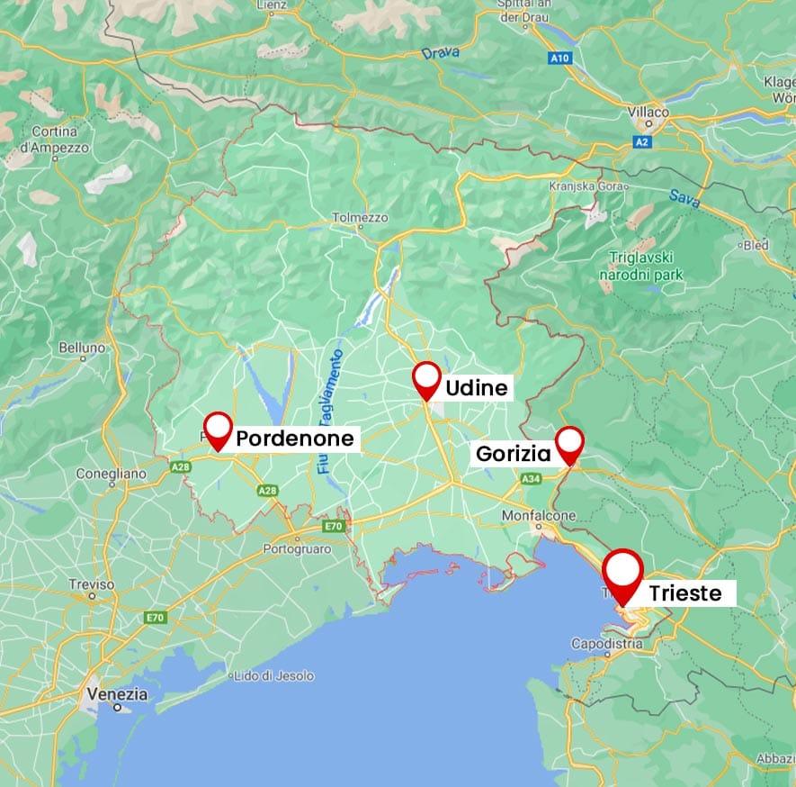 Belle vetrate scorrevoli friuli venezia giulia