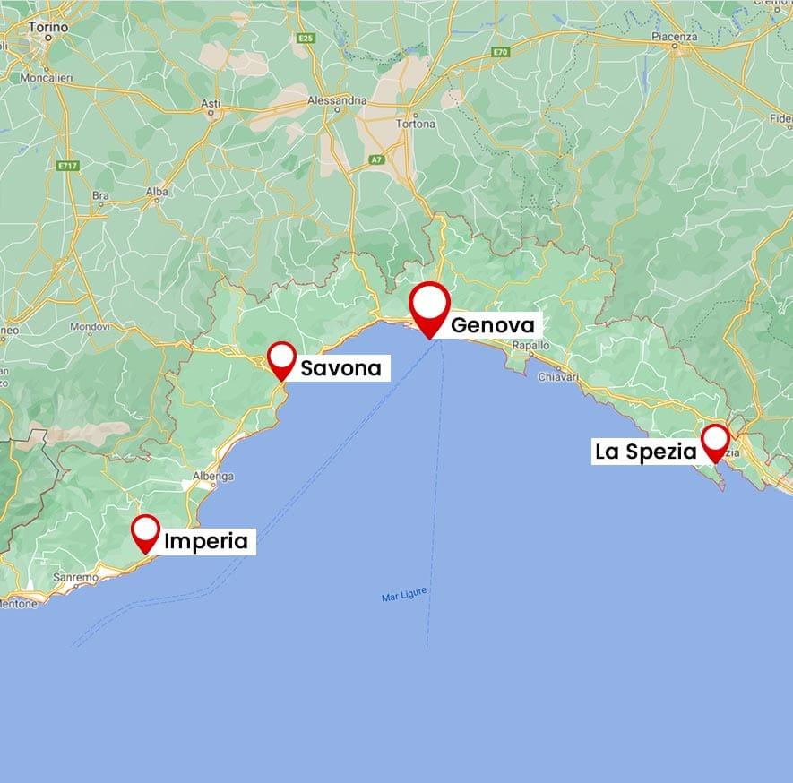 Belle vetrate scorrevoli liguria
