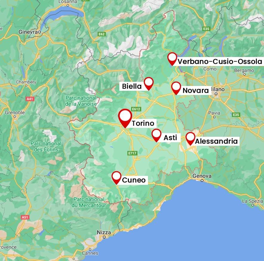 Belle vetrate scorrevoli piemonte