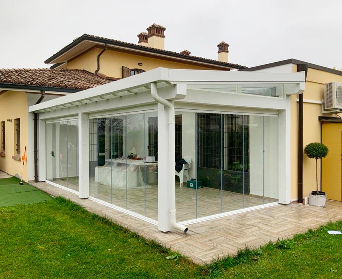 Dehors con vetrate reggio emilia