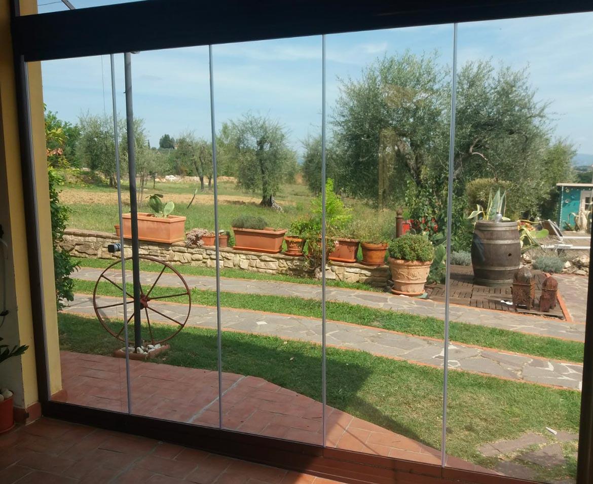 Portici con vetrate arezzo