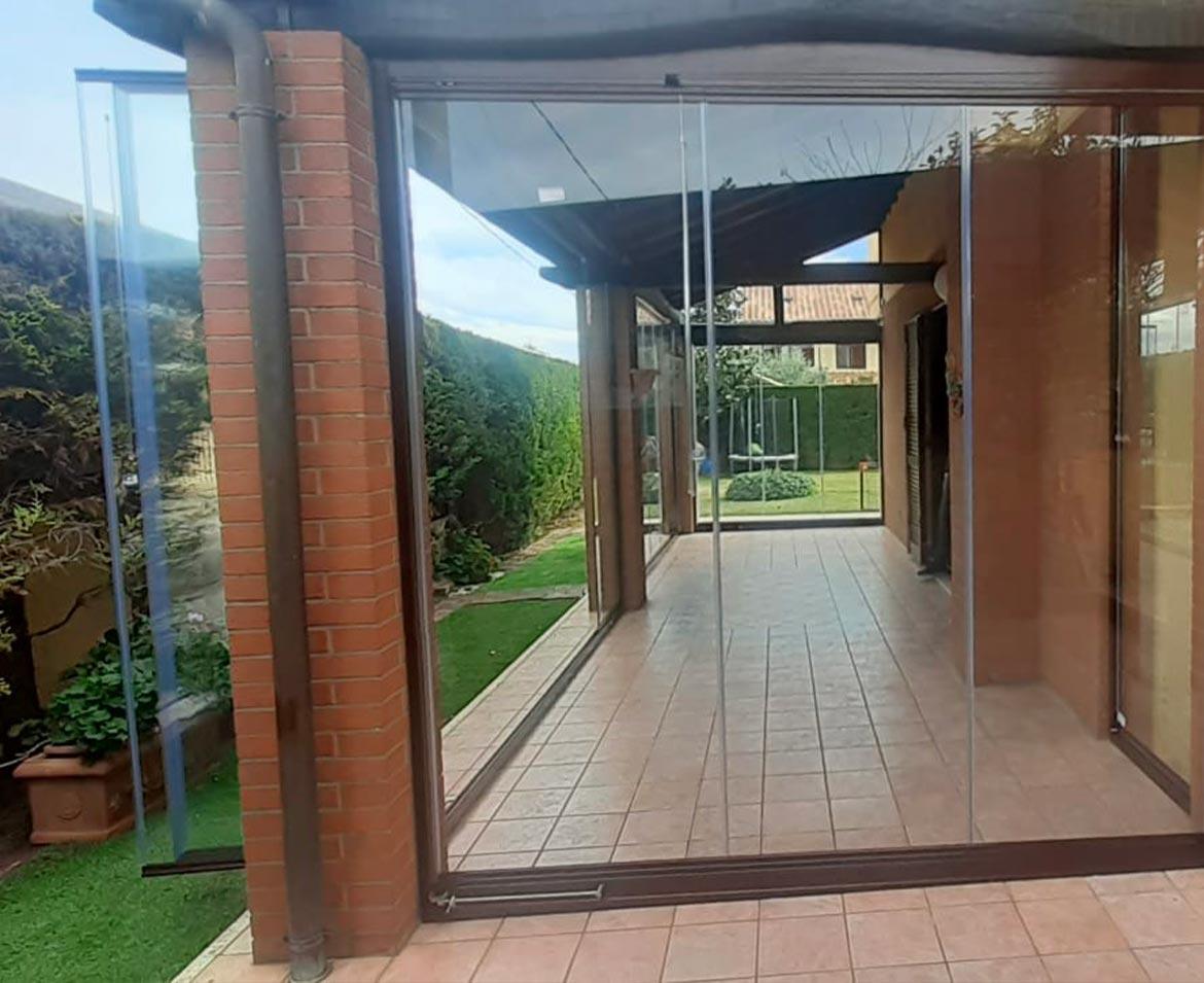 Portico con vetrate chieti