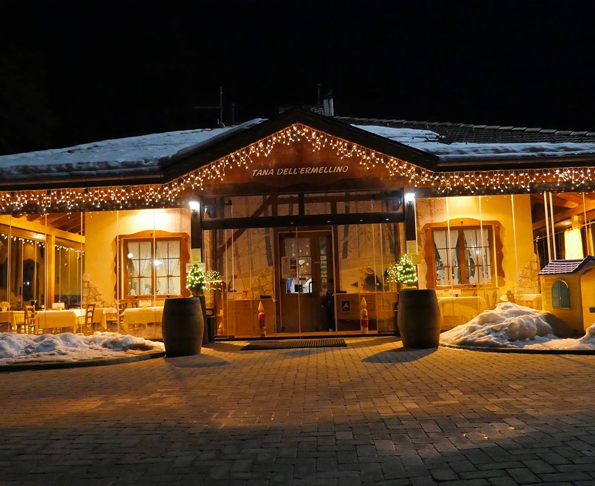 Ristorante con vetrate trento