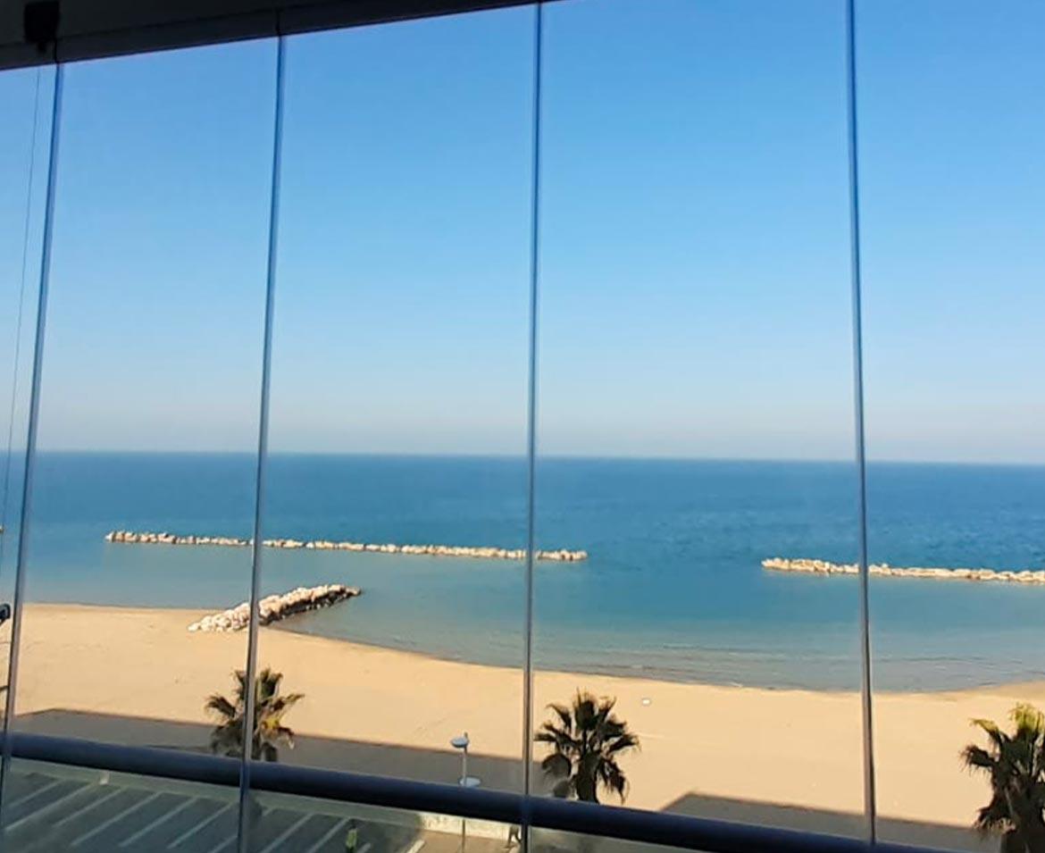 Terrazza con vetrate campobasso
