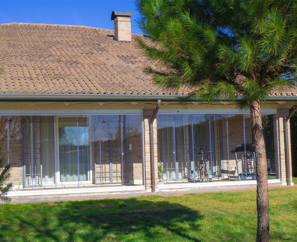 Veranda in vetro ferrara