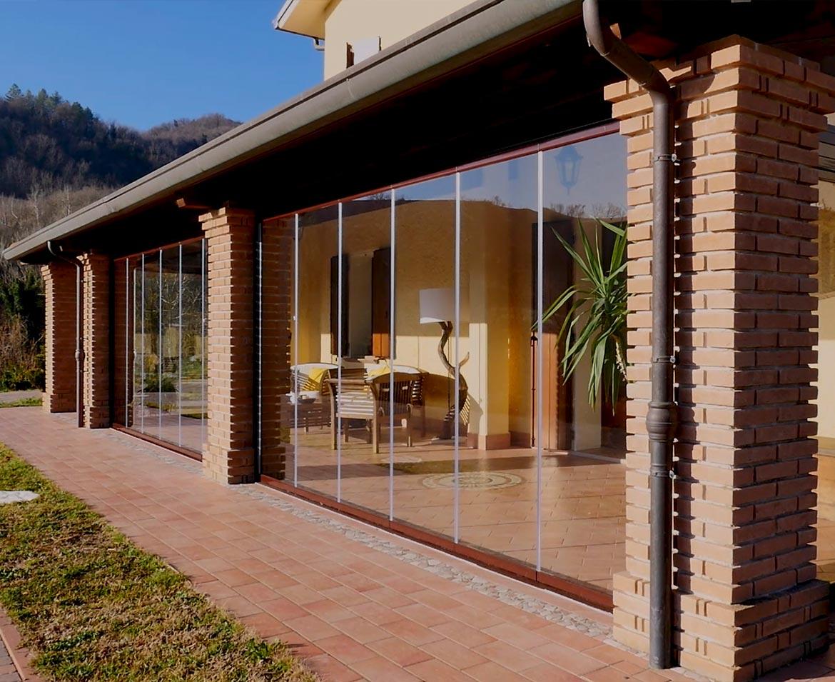 Veranda in vetro forli cesena
