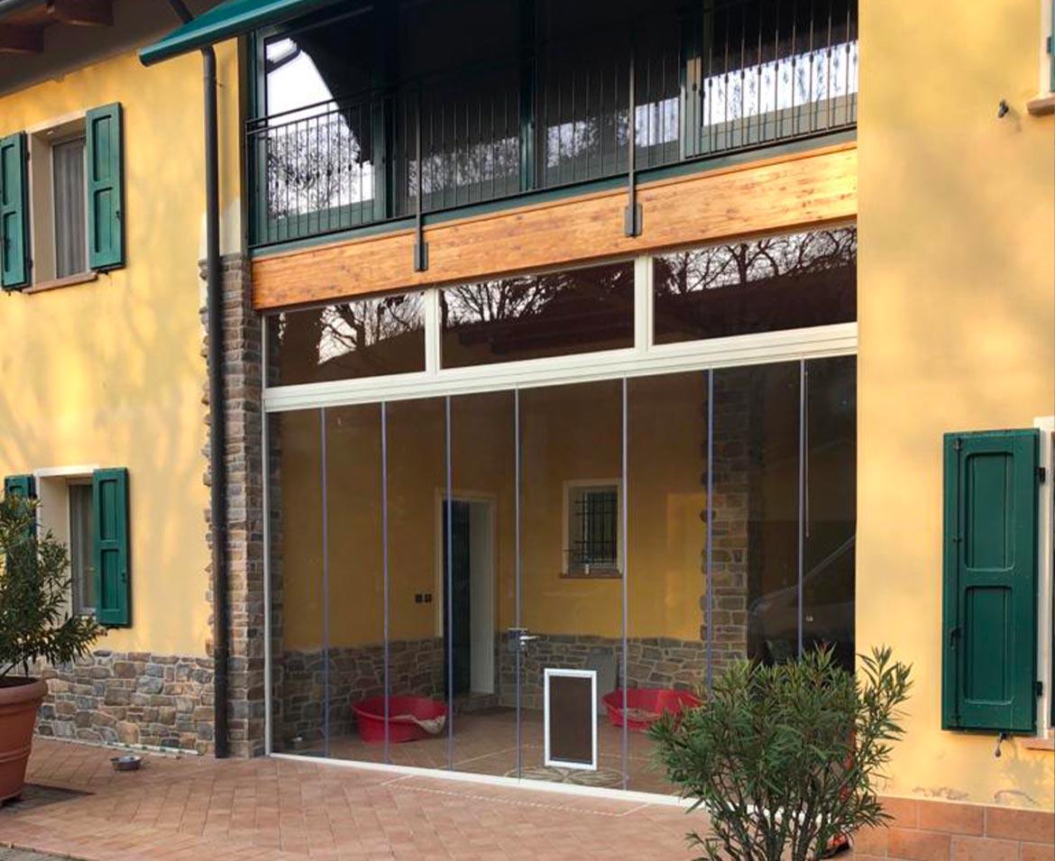Veranda in vetro reggio emilia