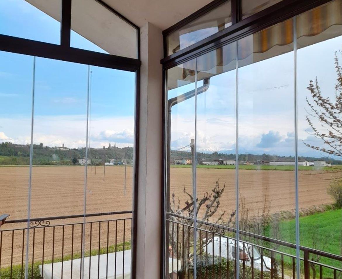 Veranda scorrevole cuneo