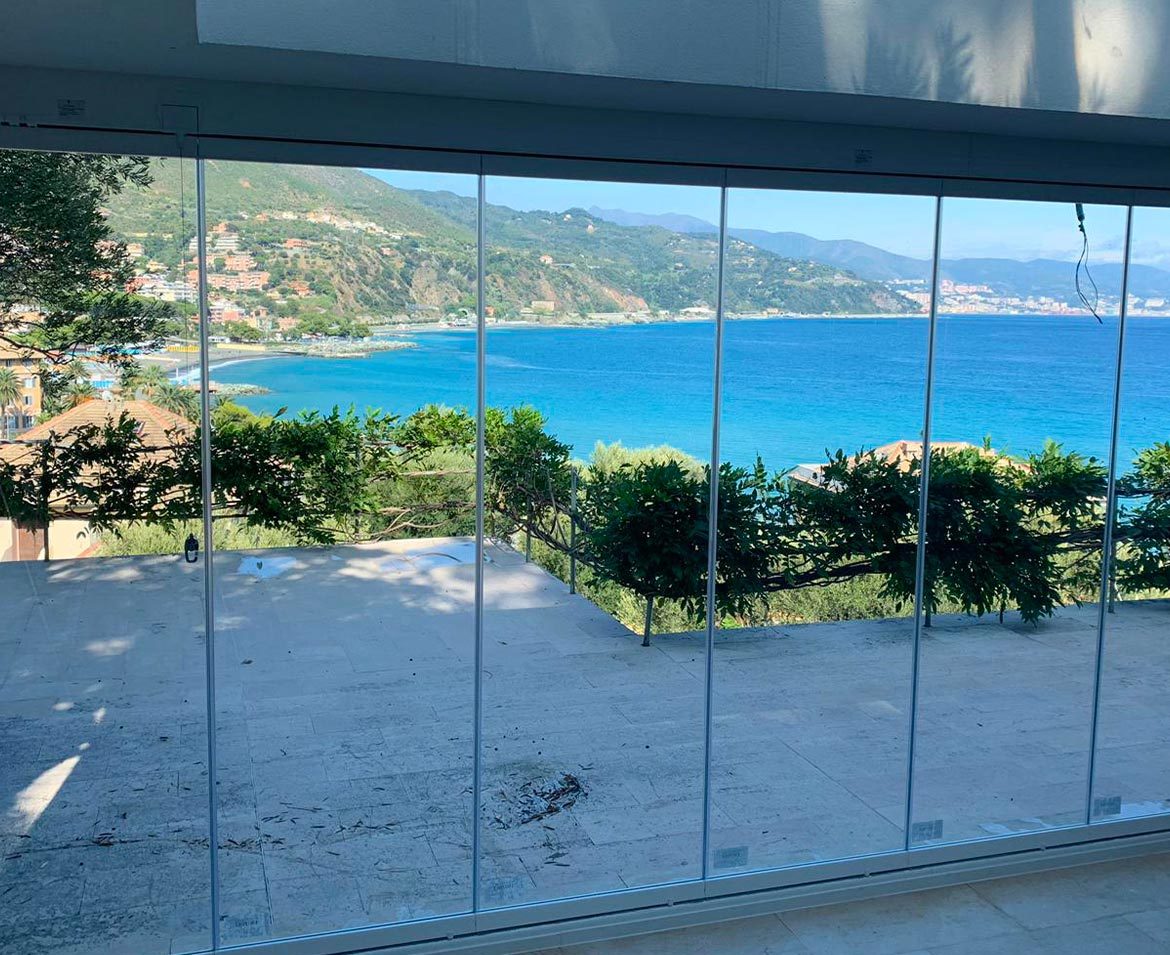Veranda scorrevole genova