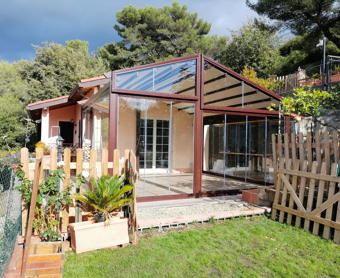 Veranda scorrevole imperia