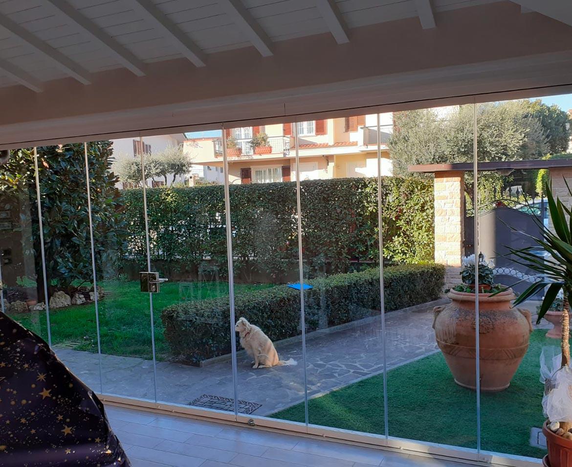Veranda scorrevole pistoia