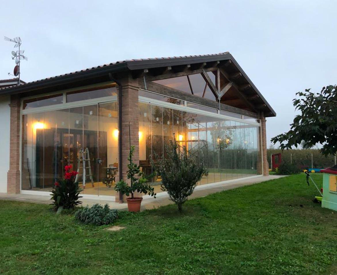 Veranda scorrevole ravenna