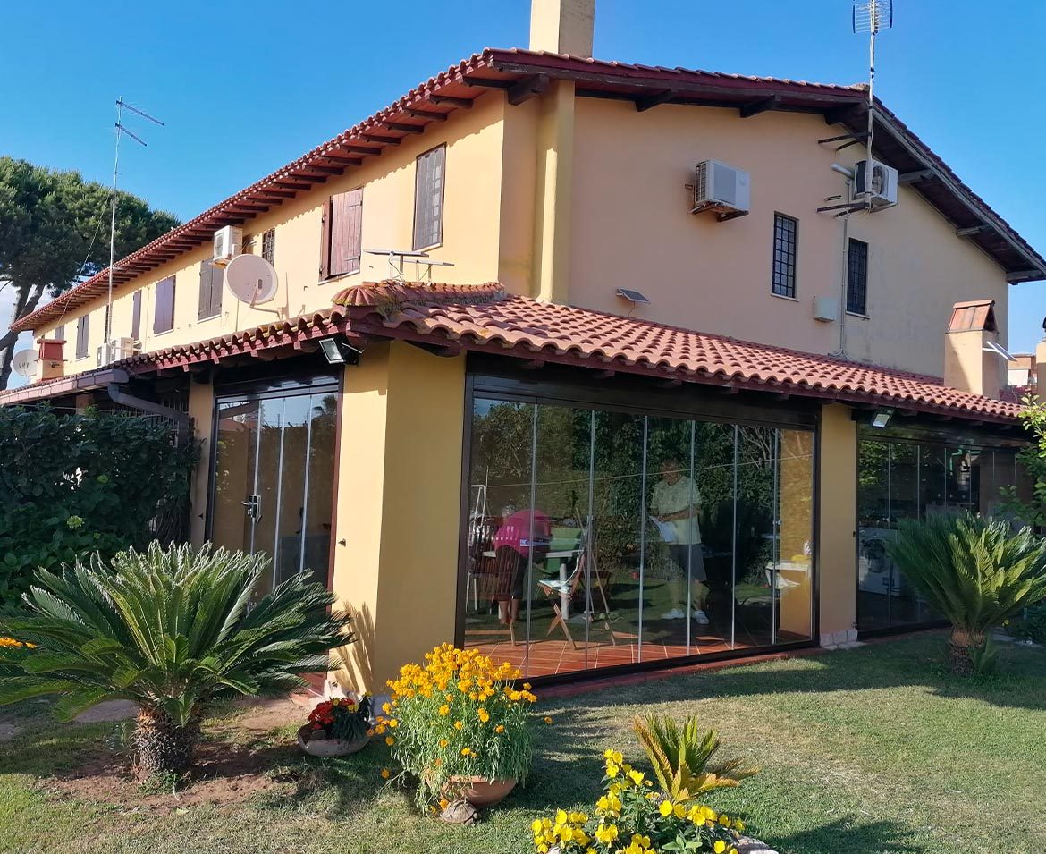Veranda scorrevole rieti