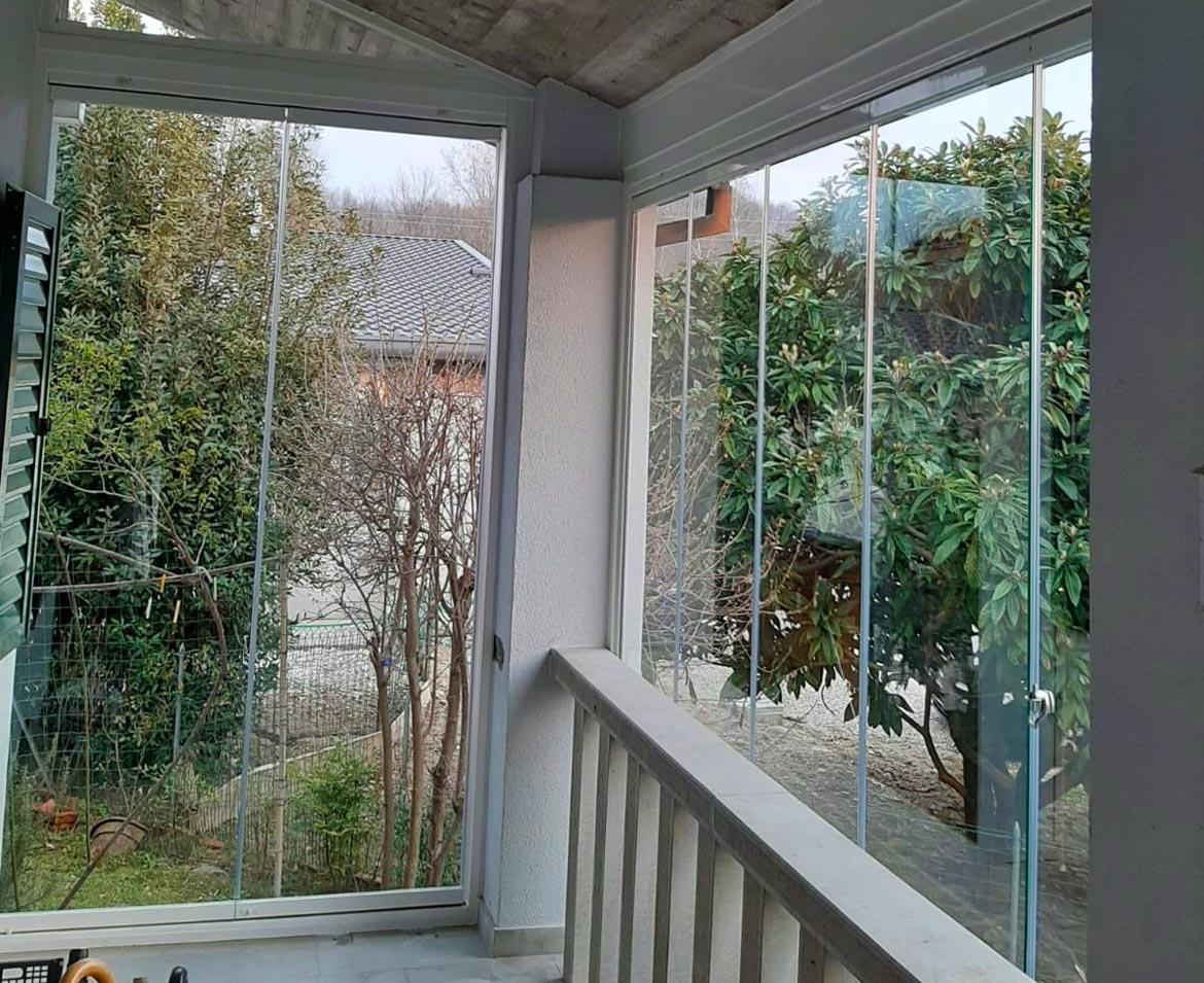 Veranda scorrevole udine