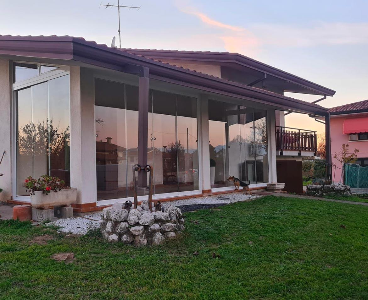Veranda vetrata pordenone