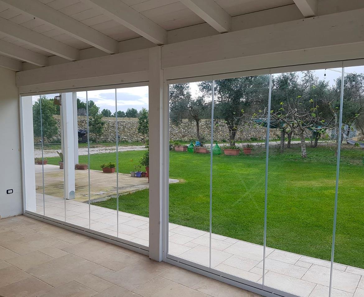 Vetrata pacchetto giardino lecce