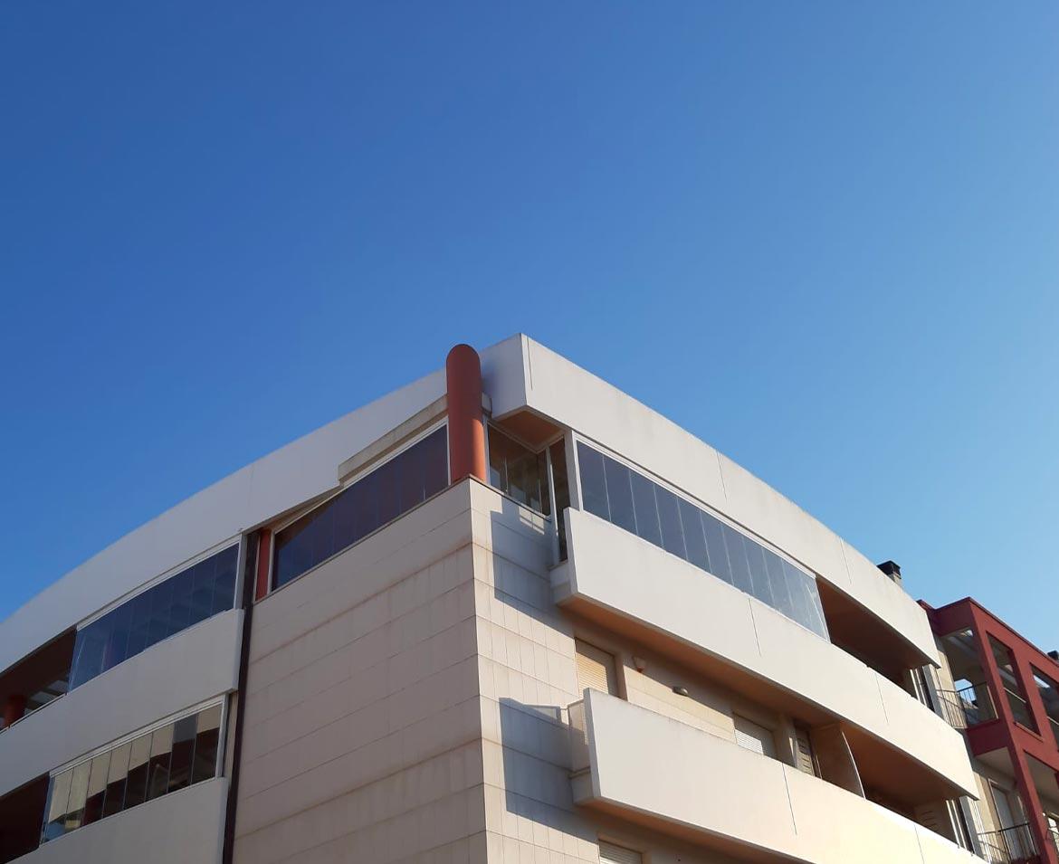Vetrata panoramica bari