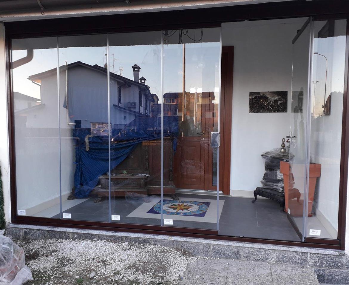 Vetrata panoramica lodi