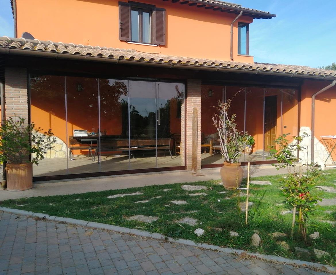 Vetrata panoramica viterbo