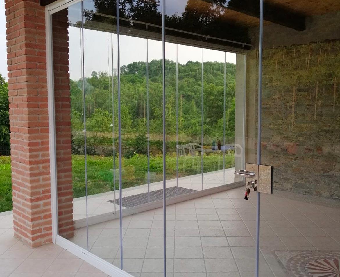 Vetrate panoramiche biella