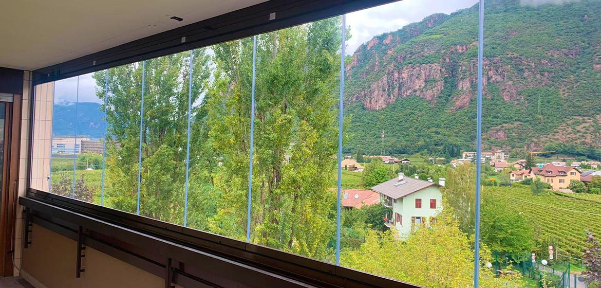 Vendita vetrate scorrevoli bolzano