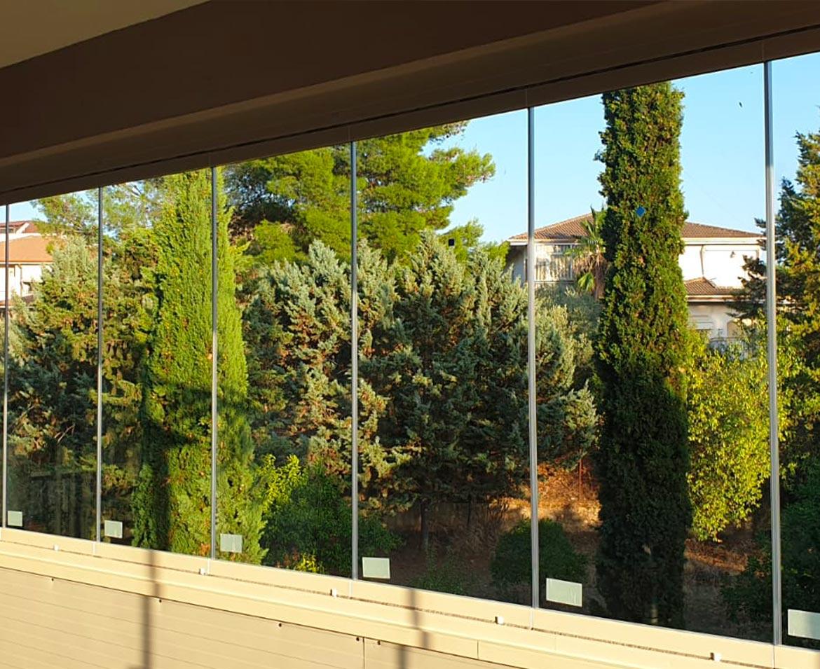 Vetrate panoramiche per terrazzi balconi
