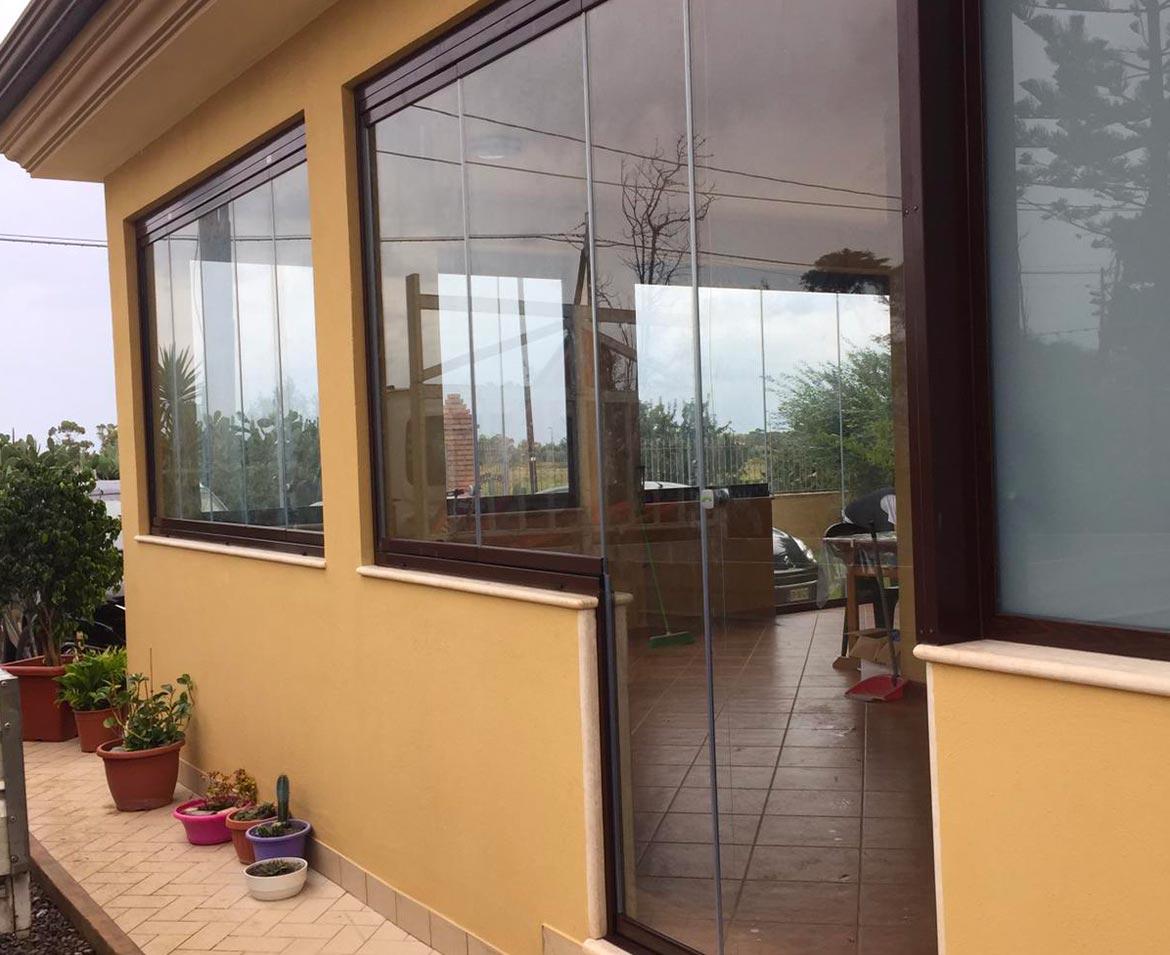 Vetrate per terrazzo crotone