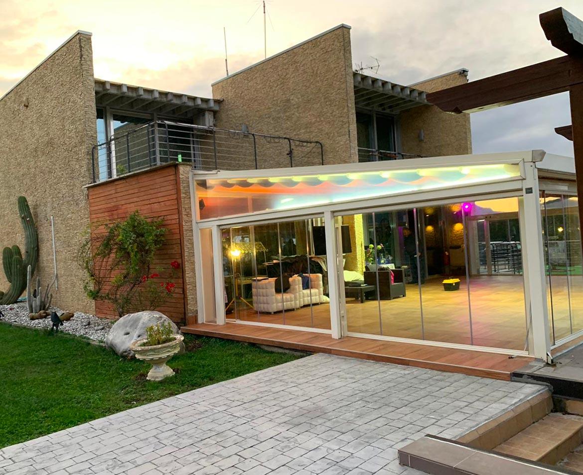 Vetrate scorrevoli pergola avellino
